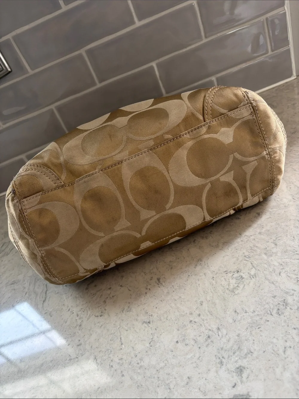 Coach signature leah